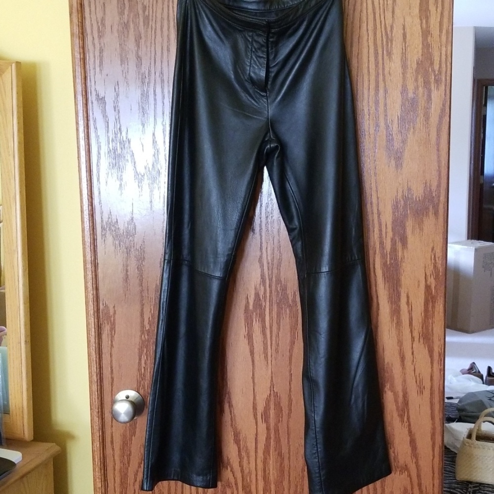 Leather pants